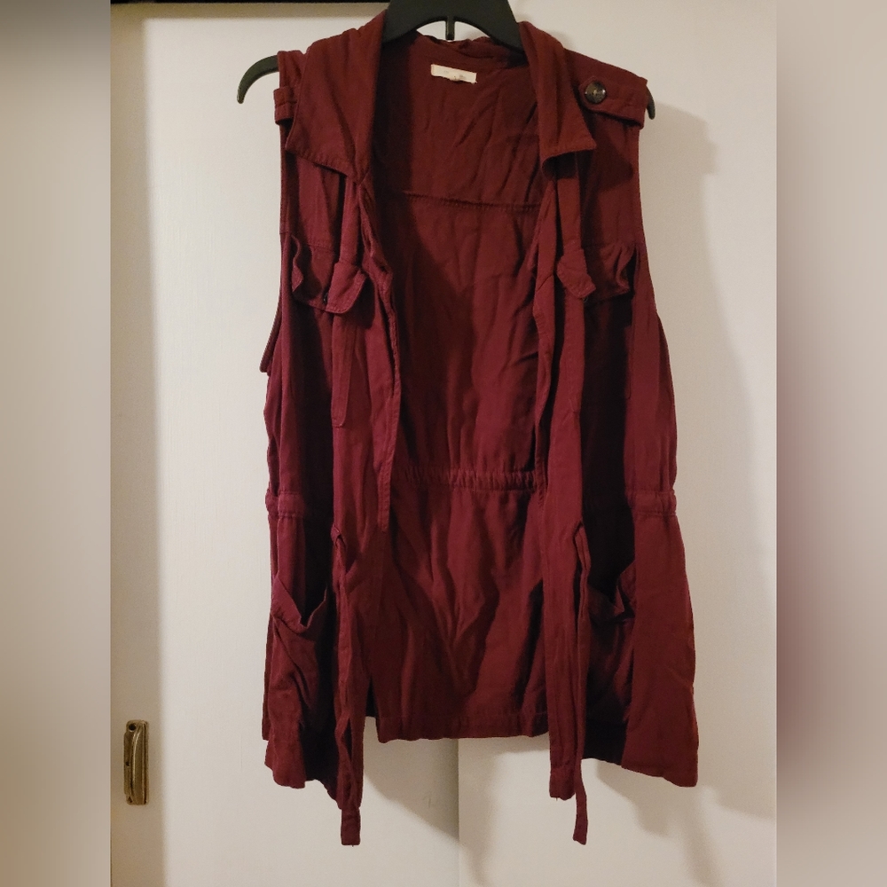 Maroon Maurice’s Vest